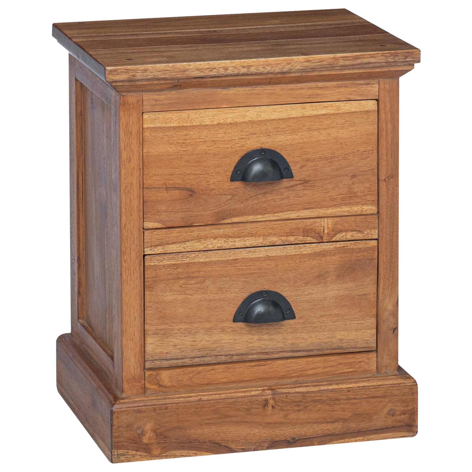 Comodino Naturale 40 x 30 x 50 cm Legno di teak solido