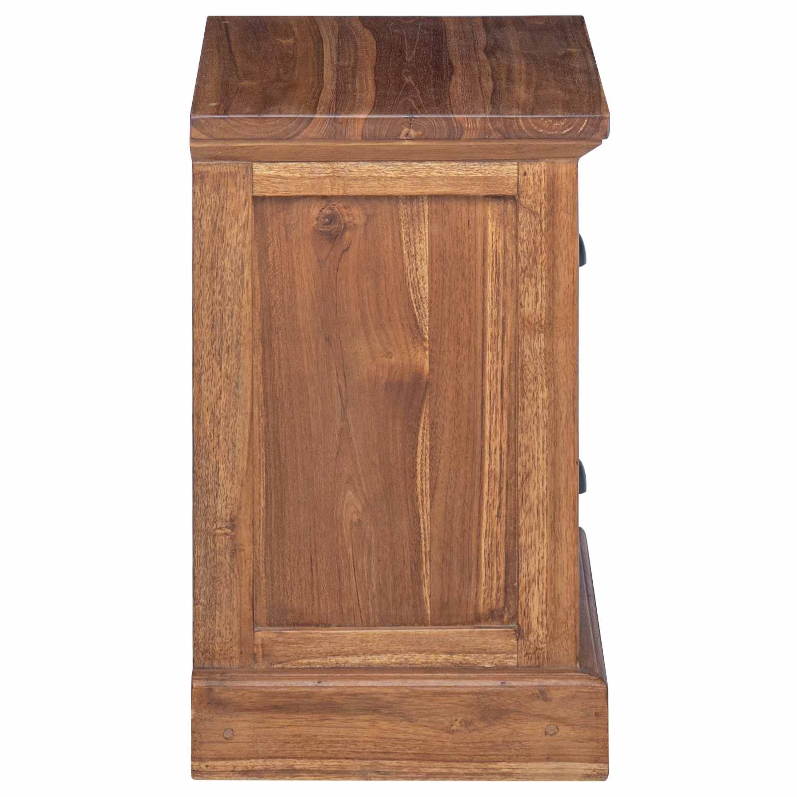 Comodino Naturale 40 x 30 x 50 cm Legno di teak solido