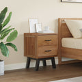Comodino Naturale 40 x 35 x 55 cm Legno di teak solido