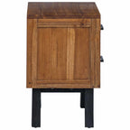 Comodino Naturale 40 x 35 x 55 cm Legno di teak solido