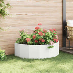 Fioriera Bianco 120 x 60 x 35 cm Acciaio