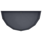 Fioriera Antracite 120 x 60 x 35 cm Acciaio