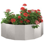 Fioriera Argento 120 x 60 x 35 cm Acciaio inossidabile