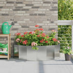 Fioriera Argento 120 x 60 x 35 cm Acciaio zincato