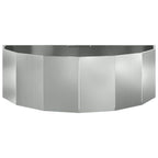 Fioriera Argento 120 x 60 x 35 cm Acciaio zincato
