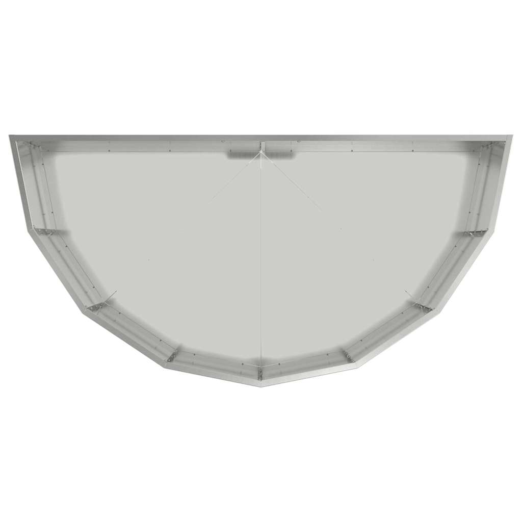 Fioriera Argento 120 x 60 x 35 cm Acciaio zincato