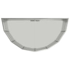 Fioriera Argento 120 x 60 x 35 cm Acciaio zincato