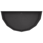 Fioriera Nero 90 x 45 x 35 cm Acciaio