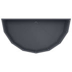 Fioriera Antracite 90 x 45 x 35 cm Acciaio