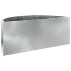 Fioriera Argento 90 x 45 x 35 cm Acciaio zincato
