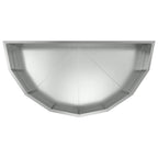 Fioriera Argento 90 x 45 x 35 cm Acciaio zincato