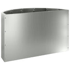 Fioriera Argento 60 x 30 x 35 cm Acciaio zincato