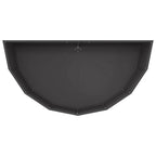 Fioriera Nero 120 x 60 x 50 cm Acciaio