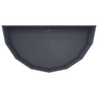 Fioriera Antracite 120 x 60 x 50 cm Acciaio