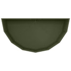 Fioriera Verde oliva 120 x 60 x 50 cm Acciaio