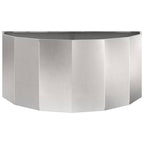 Fioriera Argento 120 x 60 x 50 cm Acciaio inossidabile