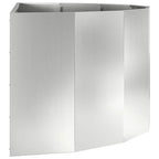 Fioriera Argento 120 x 60 x 50 cm Acciaio zincato