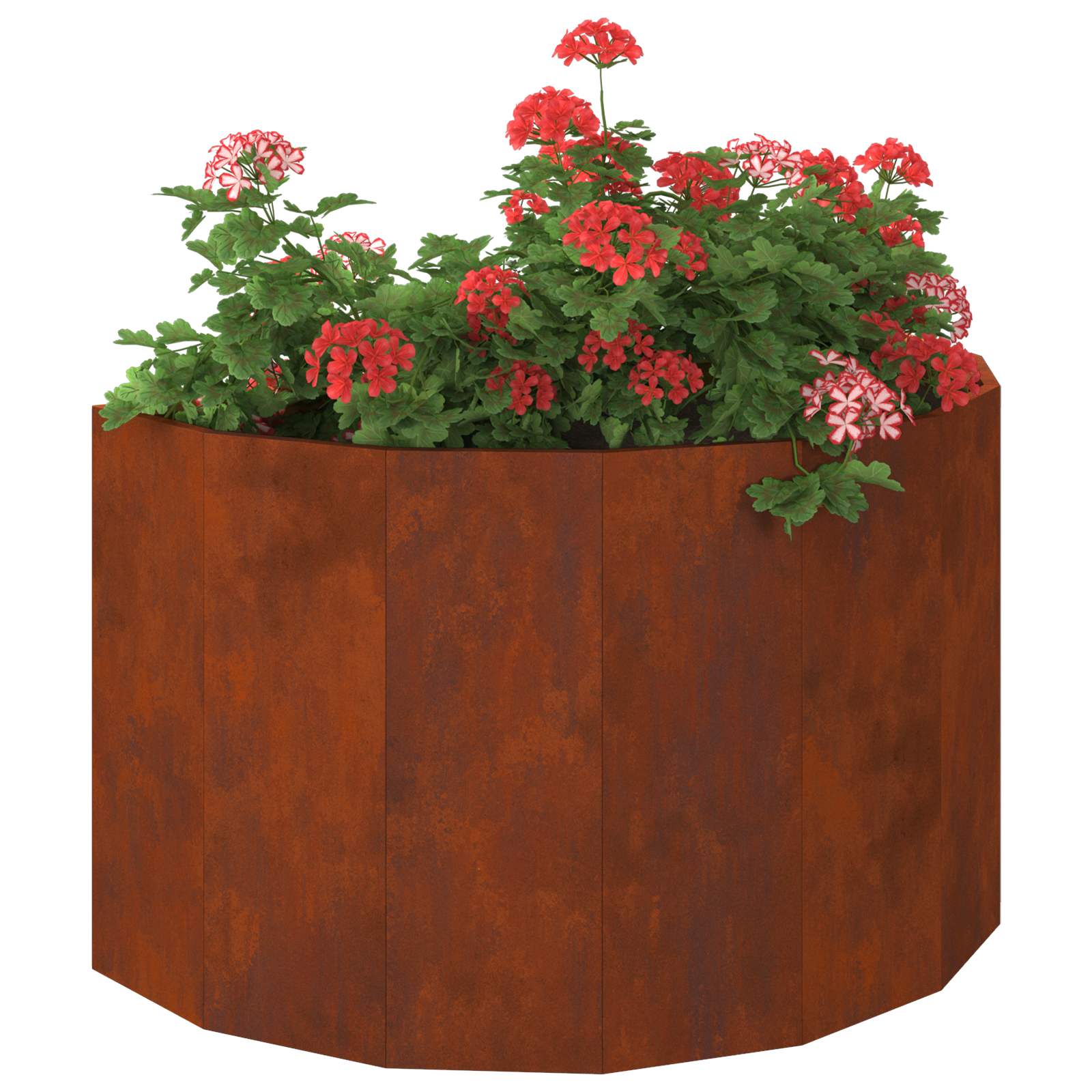 Fioriera Ruggine 90 x 45 x 50 cm