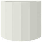 Fioriera Bianco 60 x 30 x 50 cm Acciaio
