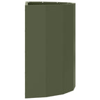 Fioriera Verde oliva 60 x 30 x 50 cm Acciaio