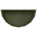 Fioriera Verde oliva 60 x 30 x 50 cm Acciaio