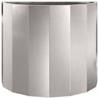 Fioriera Argento 60 x 30 x 50 cm Acciaio inossidabile