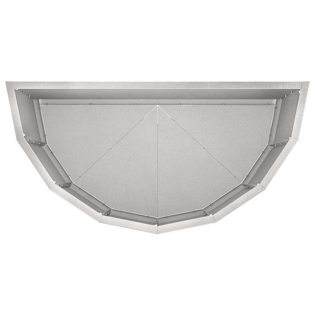 Fioriera Argento 60 x 30 x 50 cm Acciaio inossidabile