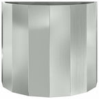 Fioriera Argento 60 x 30 x 50 cm Acciaio zincato