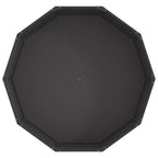 Fioriera Nero 120 x 120 x 35 cm Acciaio
