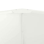 Fioriera Bianco 120 x 120 x 35 cm Acciaio