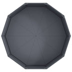 Fioriera Antracite 120 x 120 x 35 cm Acciaio