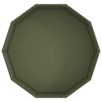 Fioriera Verde oliva 120 x 120 x 35 cm Acciaio