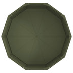Fioriera Verde oliva 90 x 90 x 35 cm Acciaio