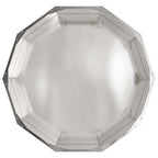 Fioriera Argento 90 x 90 x 35 cm Acciaio inossidabile