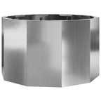 Fioriera Argento 60 x 60 x 35 cm Acciaio zincato