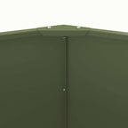 Fioriera Verde oliva 120 x 120 x 50 cm Acciaio