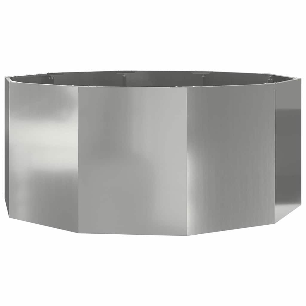 Fioriera Argento 120 x 120 x 50 cm Acciaio zincato