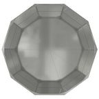 Fioriera Argento 120 x 120 x 50 cm Acciaio zincato