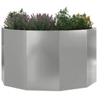 Fioriera Argento 90 x 90 x 50 cm Acciaio zincato