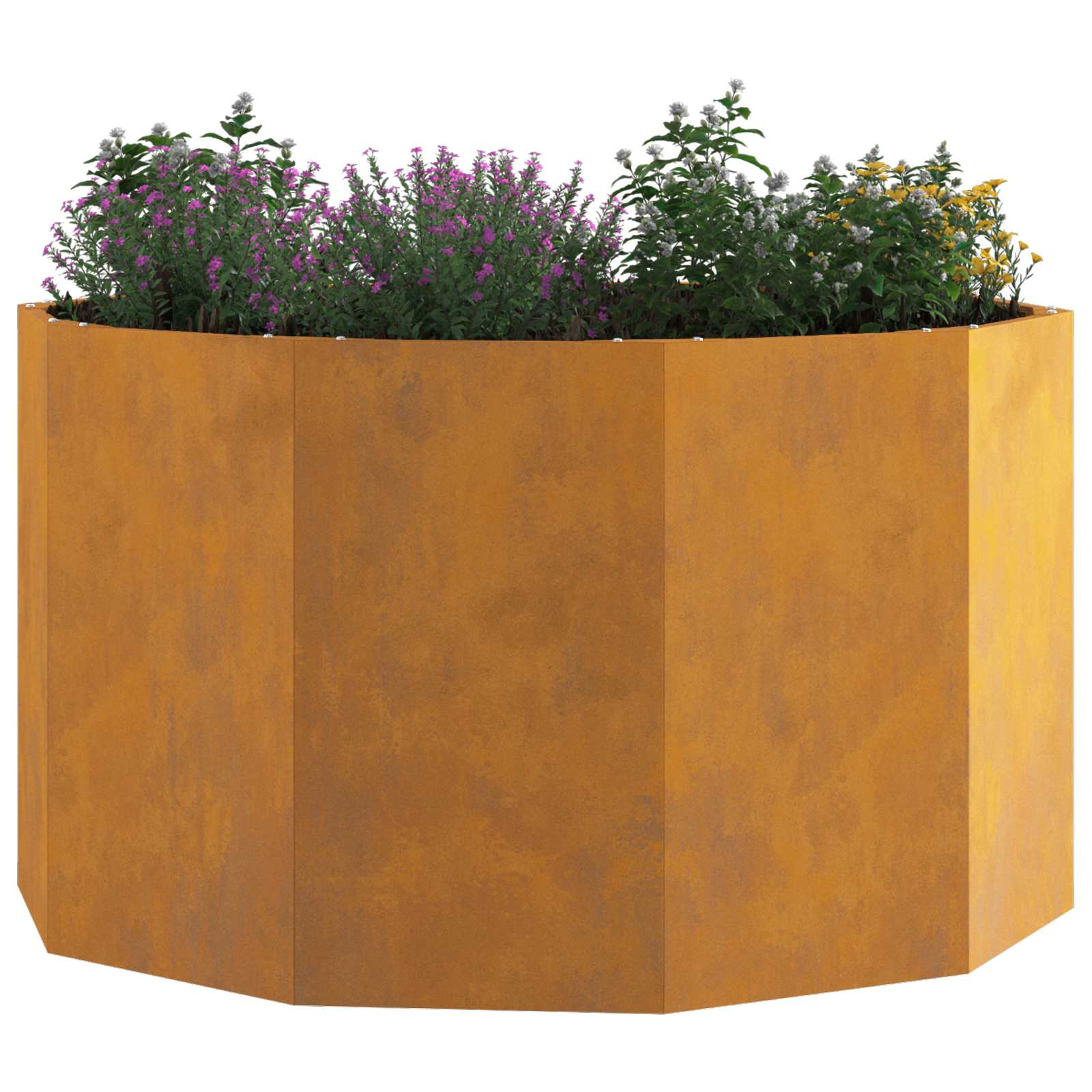 Fioriera Ruggine 90 x 90 x 50 cm