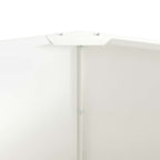 Fioriera Bianco 60 x 60 x 50 cm Acciaio