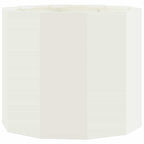 Fioriera Bianco 60 x 60 x 50 cm Acciaio