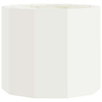 Fioriera Bianco 60 x 60 x 50 cm Acciaio