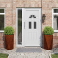 Fioriera 2 pcs Ruggine 40 x 40 x 75 cm