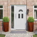 Fioriera 2 pcs Ruggine 40 x 40 x 75 cm