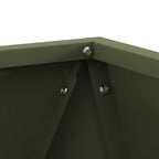 Fioriera Verde oliva 30 x 30 x 30 cm Acciaio
