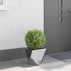 Fioriera Argento 30 x 30 x 30 cm Acciaio zincato