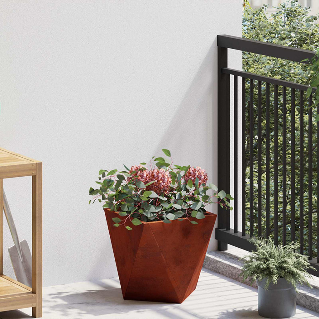 Fioriera 2 pcs Ruggine 30 x 30 x 30 cm