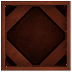Fioriera 2 pcs Ruggine 30 x 30 x 30 cm