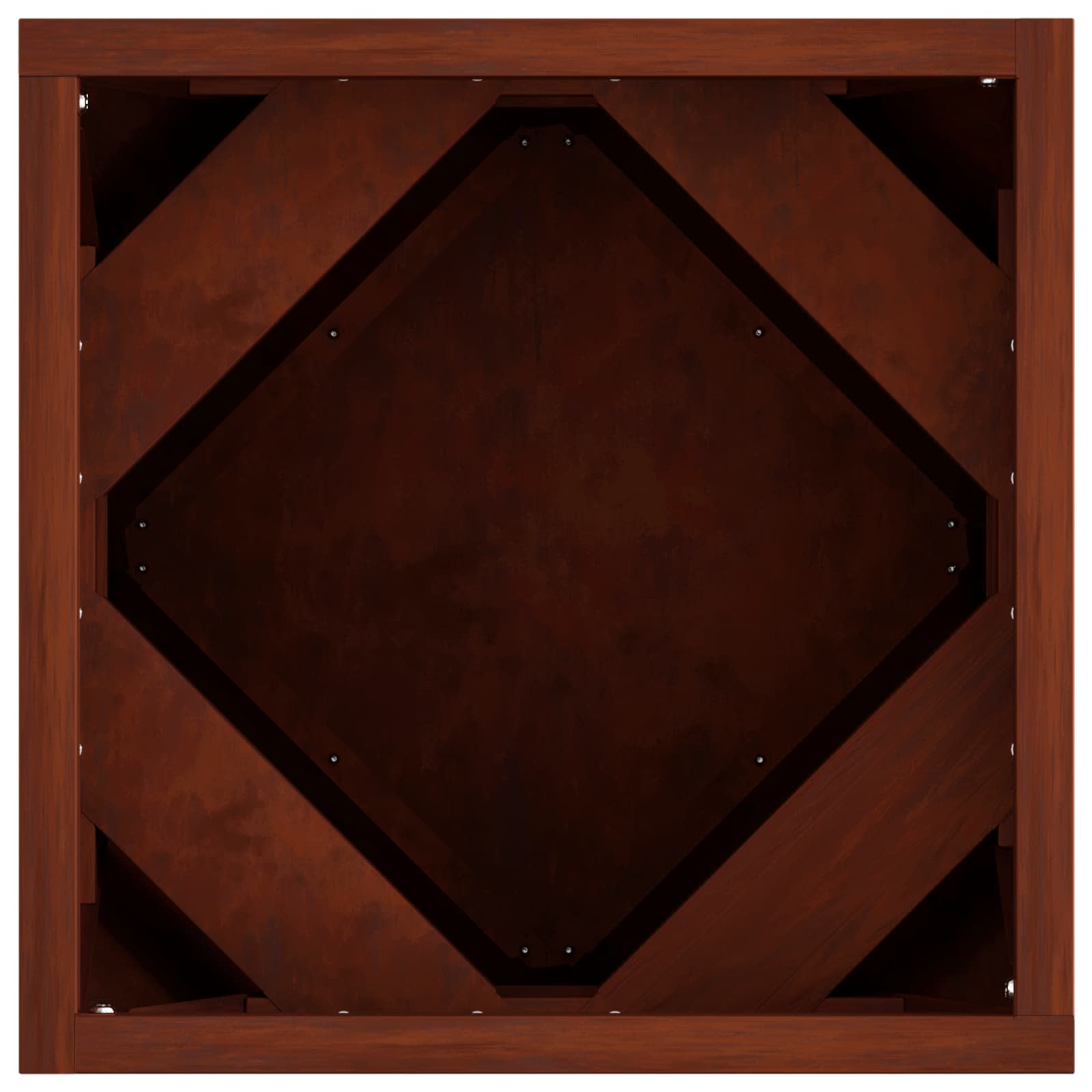Fioriera 2 pcs Ruggine 30 x 30 x 30 cm